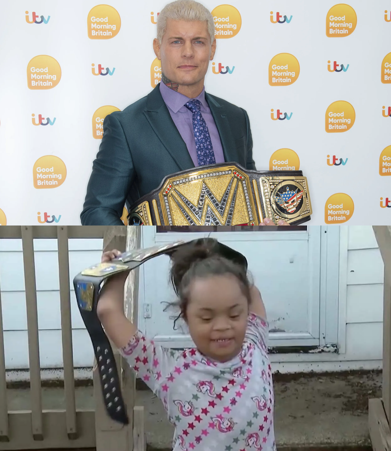 Wwe Star Cody Rhodes Saved The Day After My Daughter Was Tricked