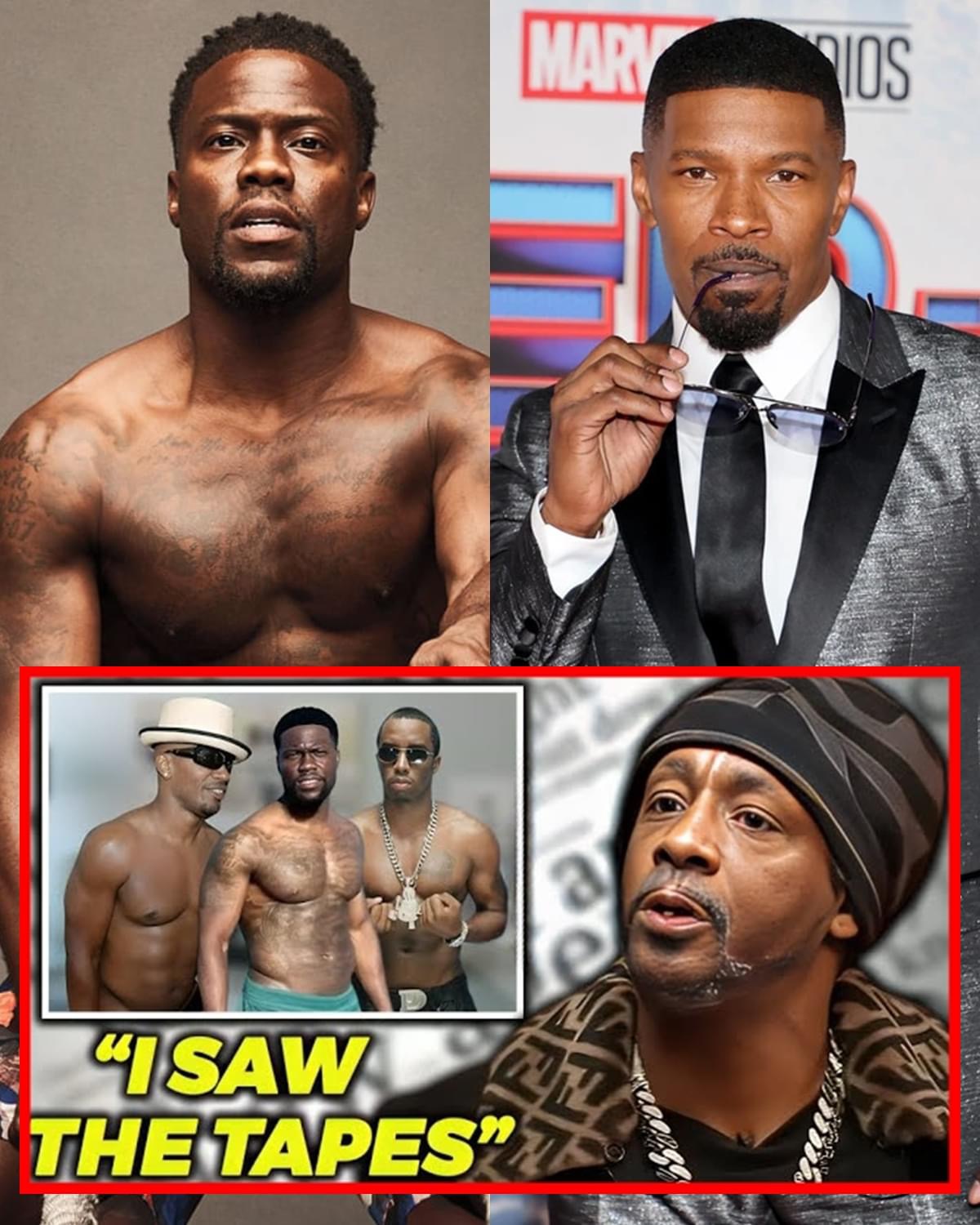 (Video) Katt Williams EXPOSES Kevin Hart & Jamie Foxx For Being Diddy’s ...