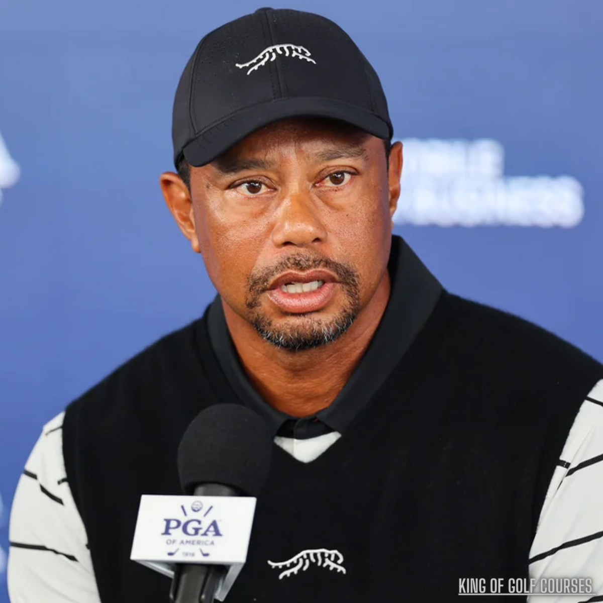 Finally, Tiger Woods also participated in an interview to speak out(01)
