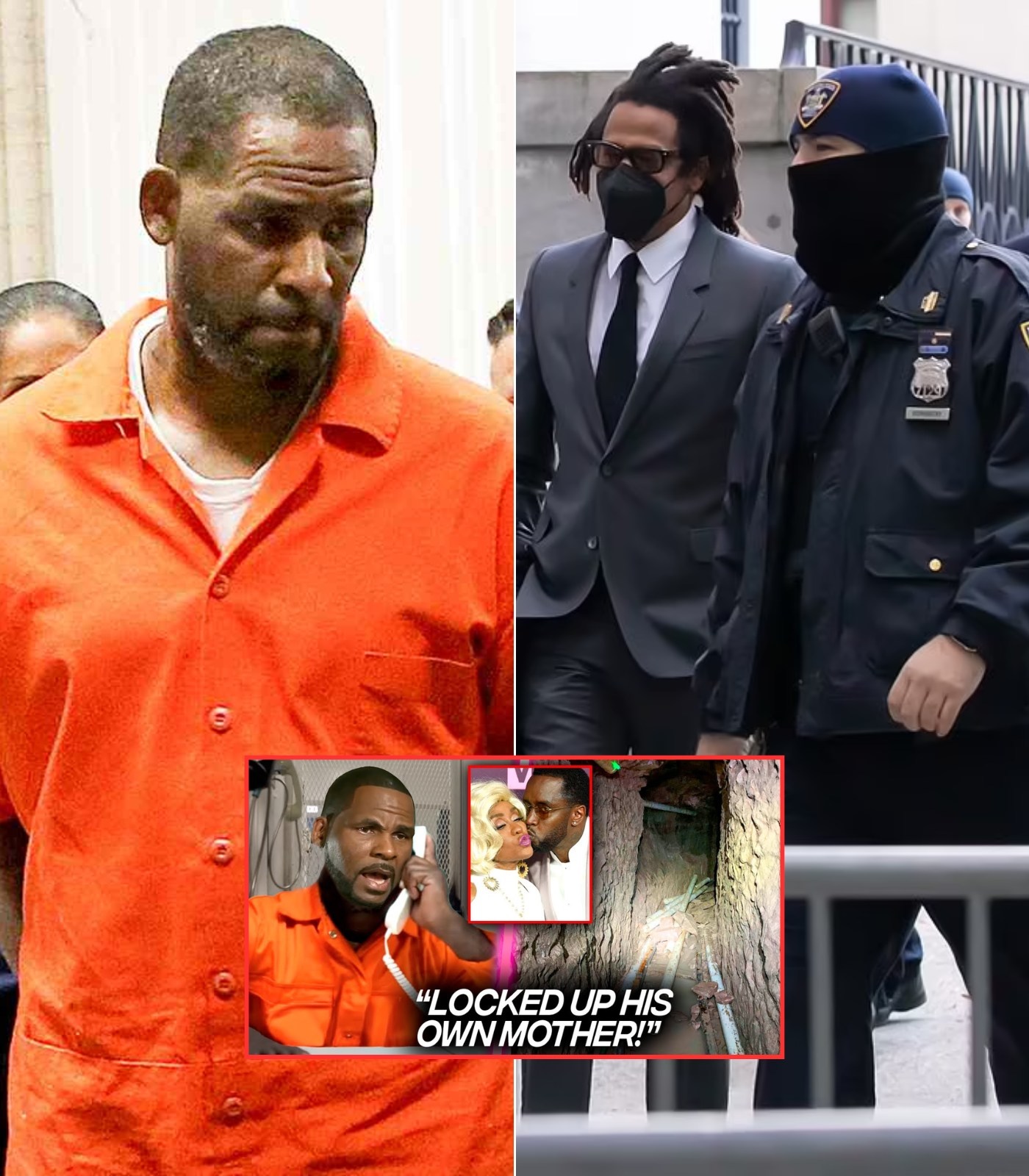 Kelly Drops BOMBSHELL Evidence Against Diddy & Jay Z From Jail | Claims ...