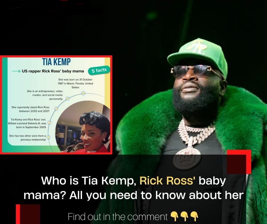 Who is Tia Kemp, Rick Ross' baby mama? All you need to know about her