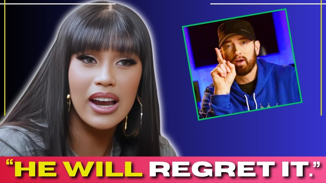 "Queen Cardi B OUTRATES AGAINST EMINEM FOR INSULTING MEGAN THEE