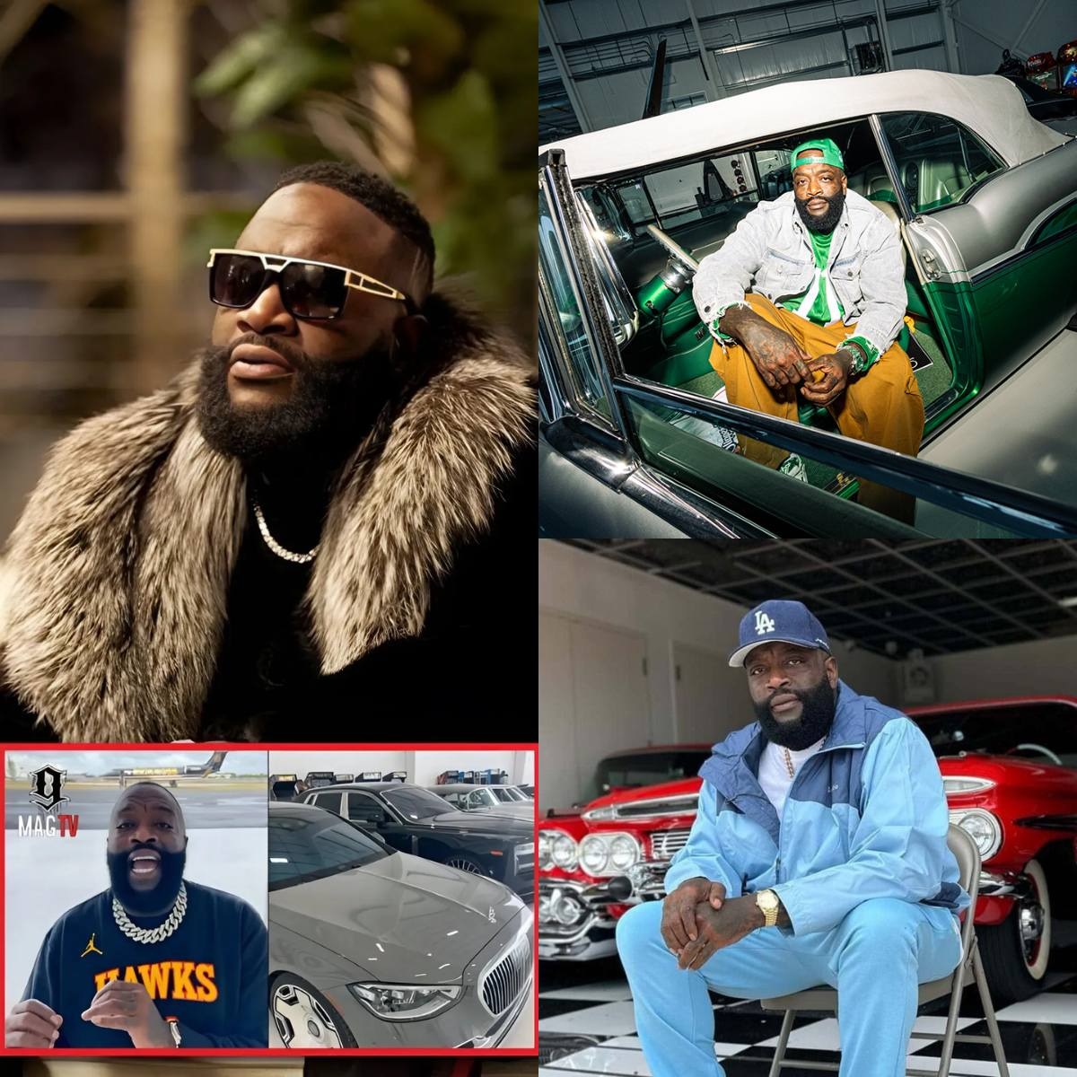 Rick Ross Revealed He Built His Own Hangar Used To Store His Luxury ...