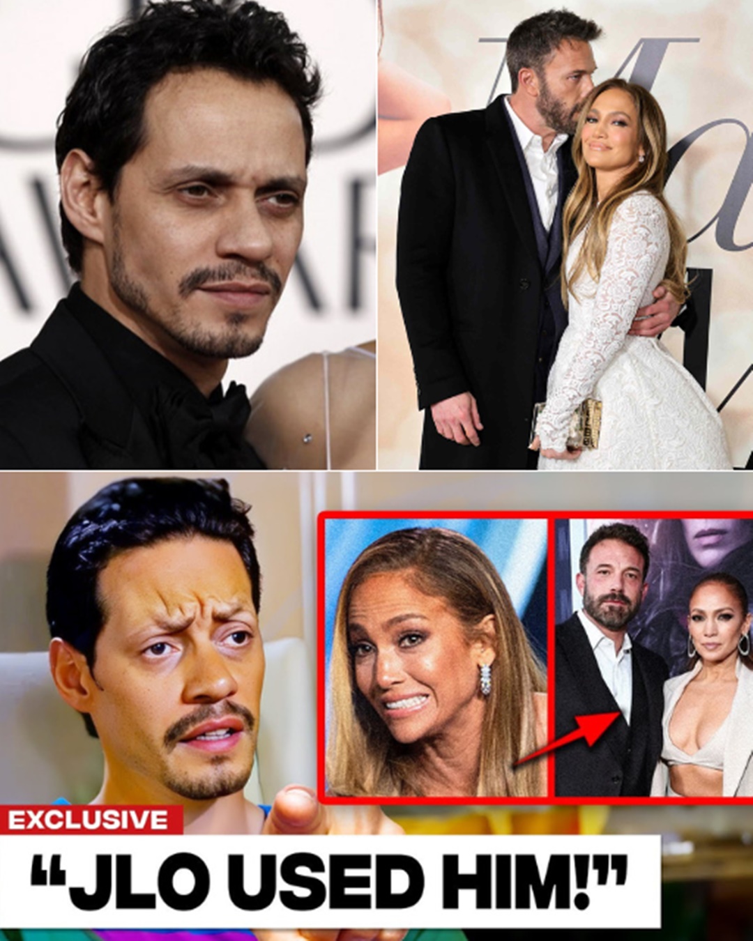 VIDEO Marc Anthony EXPOSES Jennifer Lopez For CAUSING Divorce With Ben