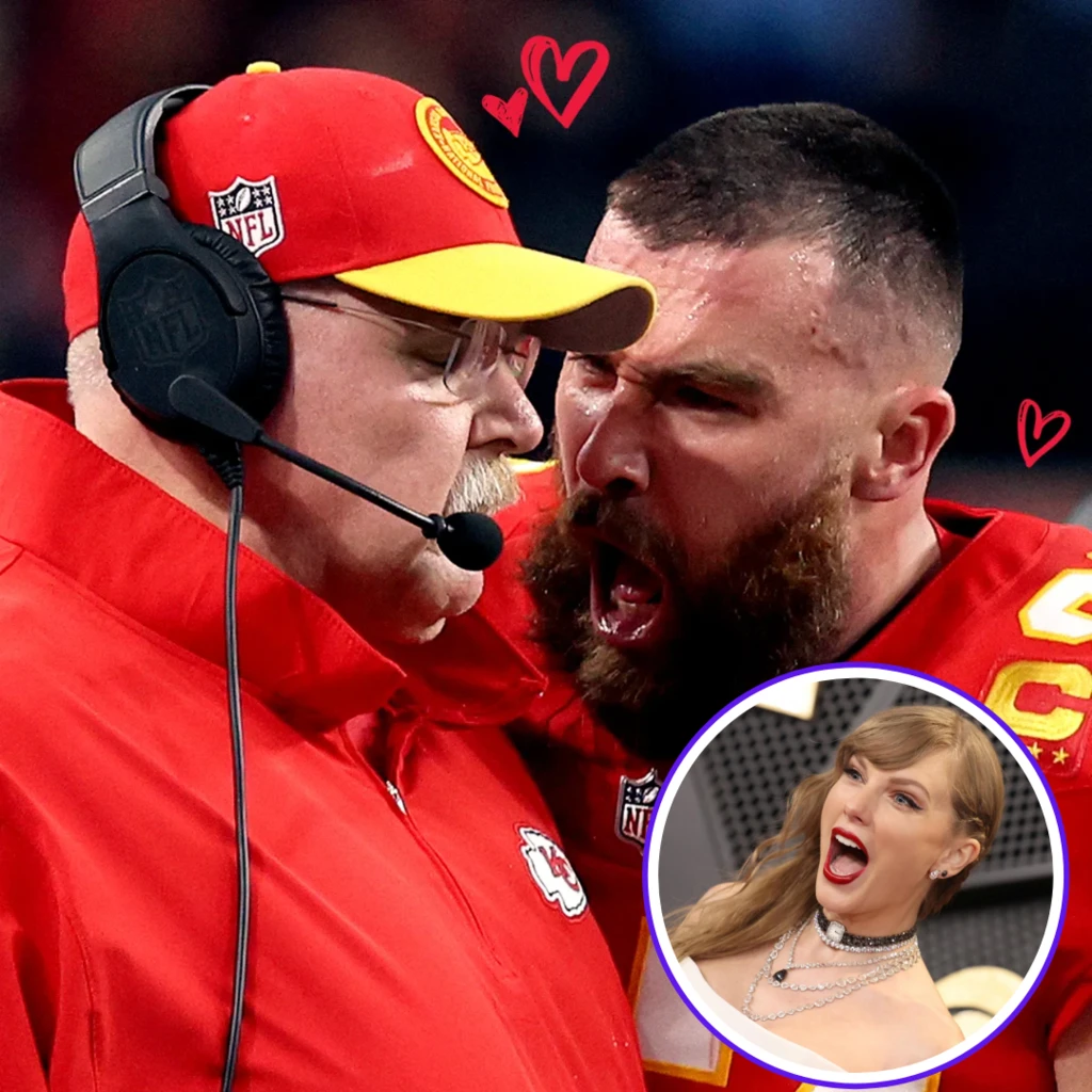 Kansas City Chiefs coach Andy Reid joked Travis Kelce could be Taylor