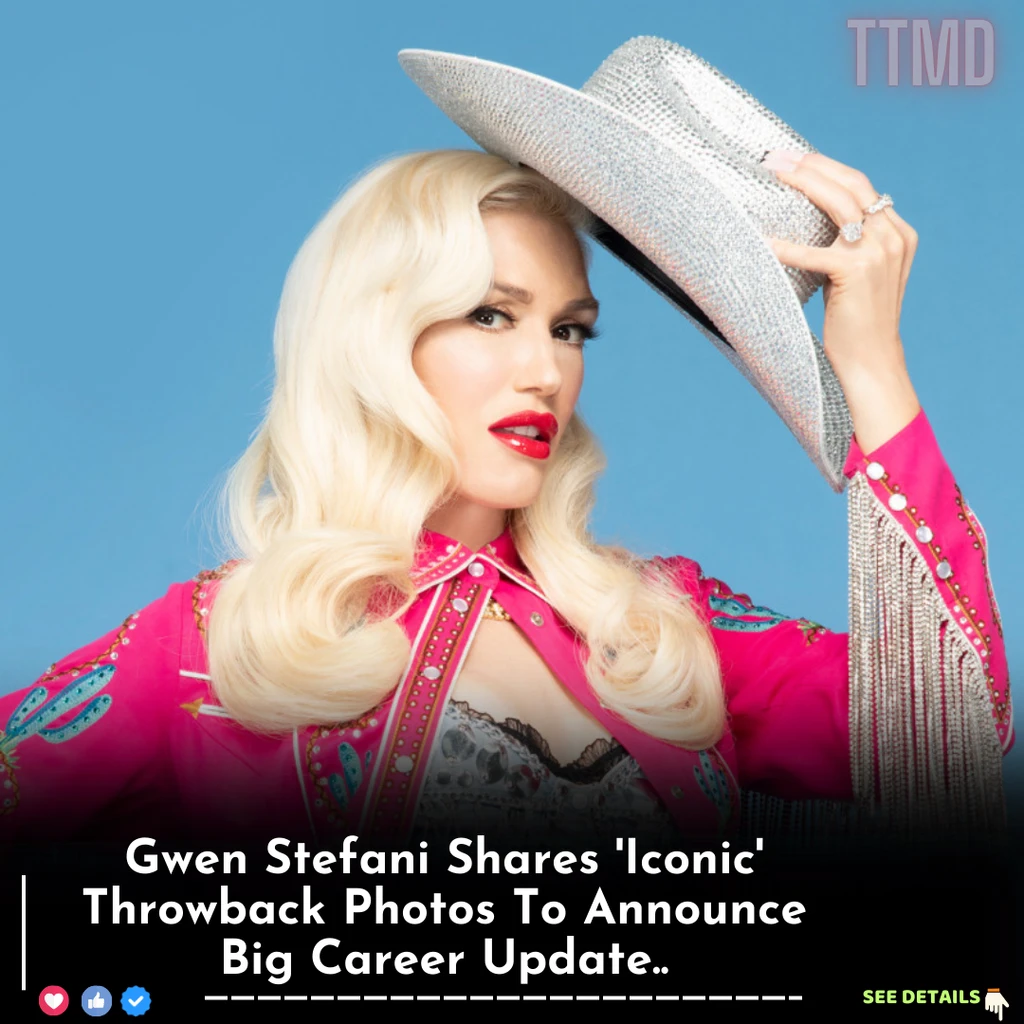 *Gwen Stefani Shares 'Iconic' Throwback Photos To Announce Big Career(01)
