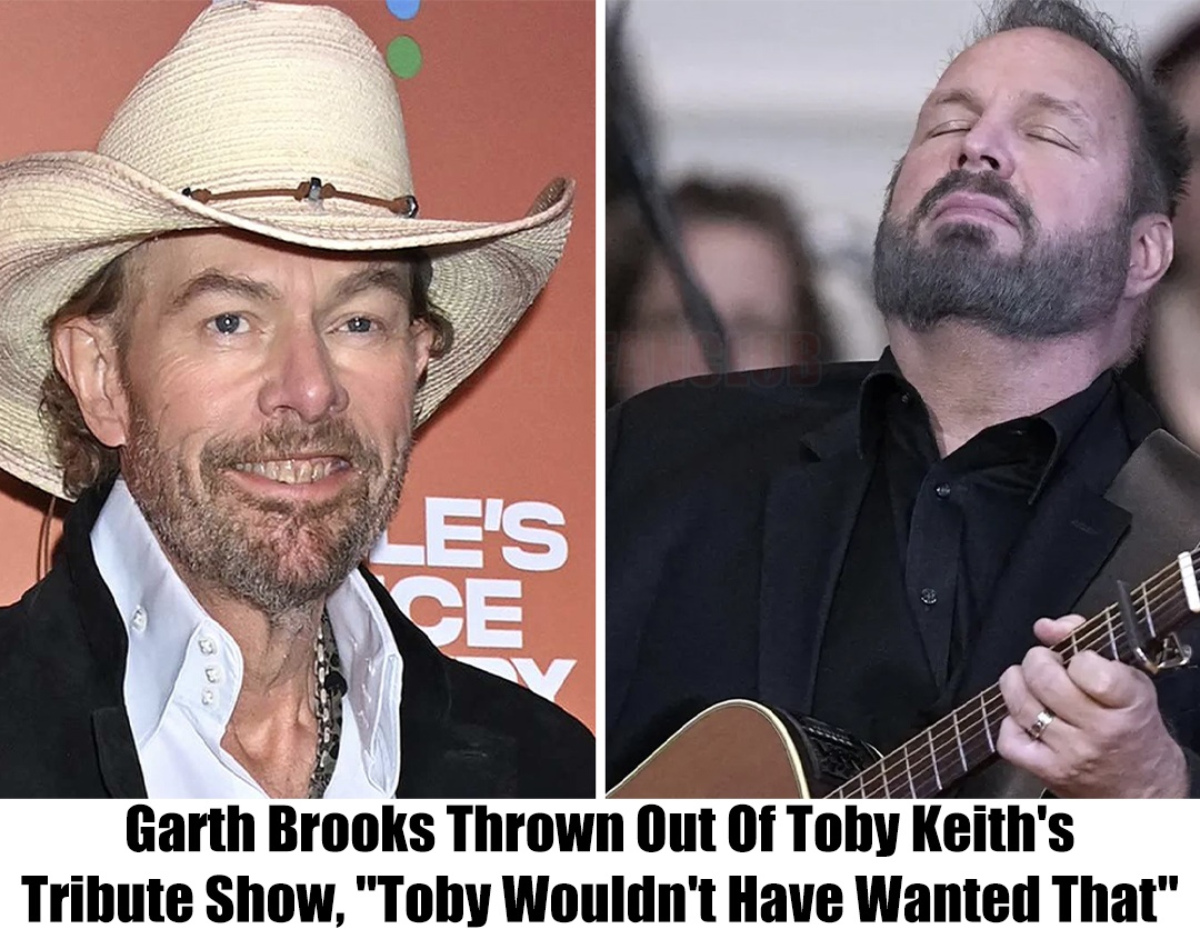 Garth Brooks Thrown Out Of Toby Keith's Tribute Show, "Toby Wouldn't