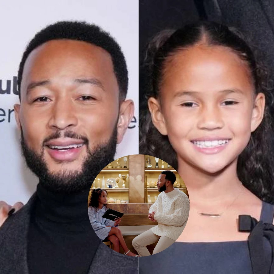 John Legend's Daughter Luna Is a Tough Negotiator, Asking Dad to