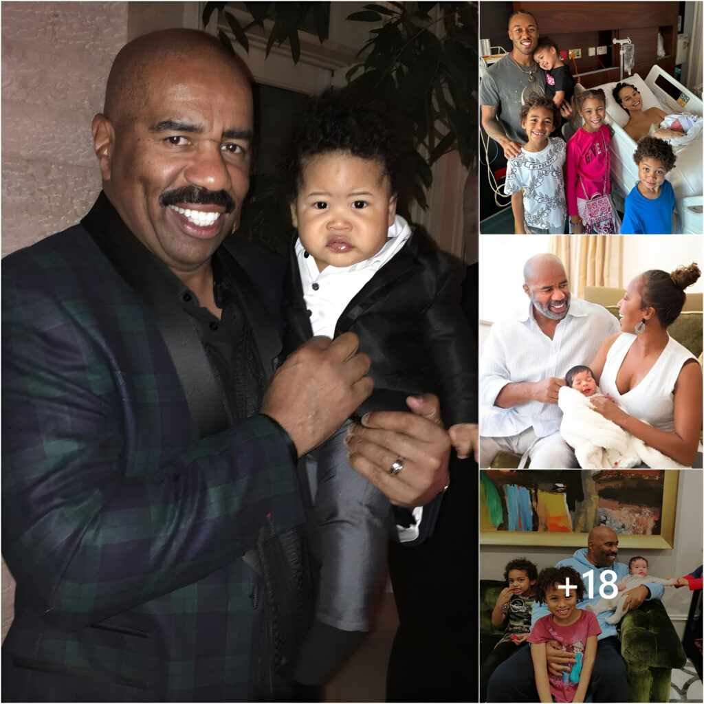 In a surprise turn of events, Steve Harvey revealed the birth of his