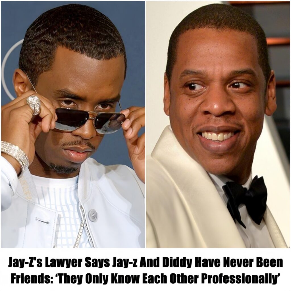 JayZ wants nothing to do with Diddy and says they were never friends