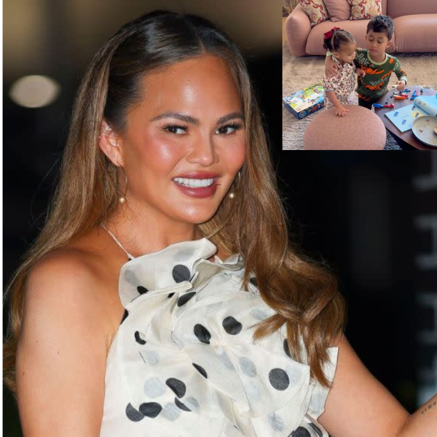 Chrissy Teigen just shared an inside look at the unbreakable sibling