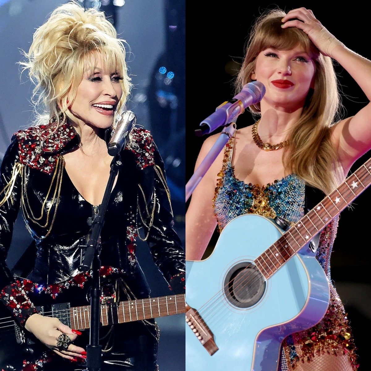 Country music legend Dolly Parton says she ‘admires’ Taylor Swift for