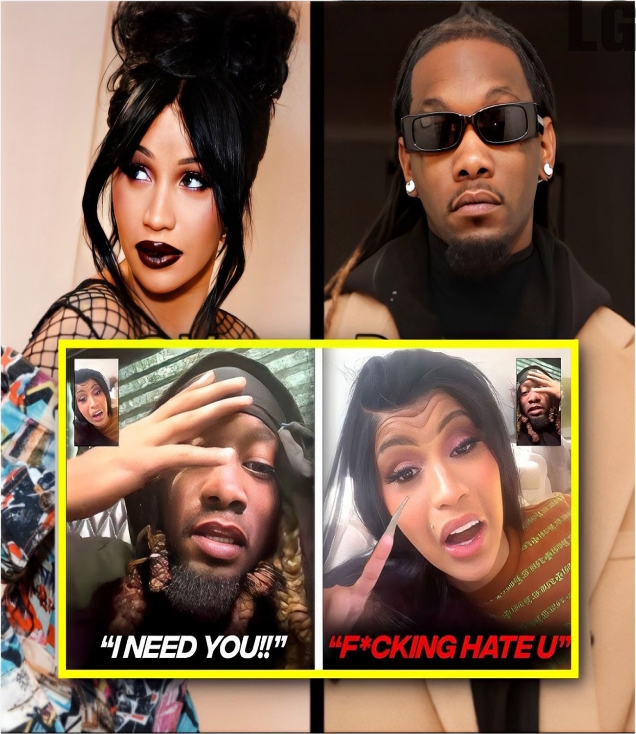 Offset Is Jealous Of Cardi B Because She Is More Successful Than Him