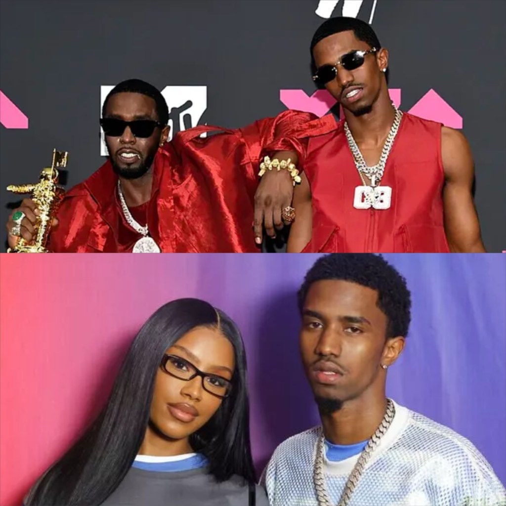 Like father, like son Christian 'King' Combs, son of Diddy, sparked