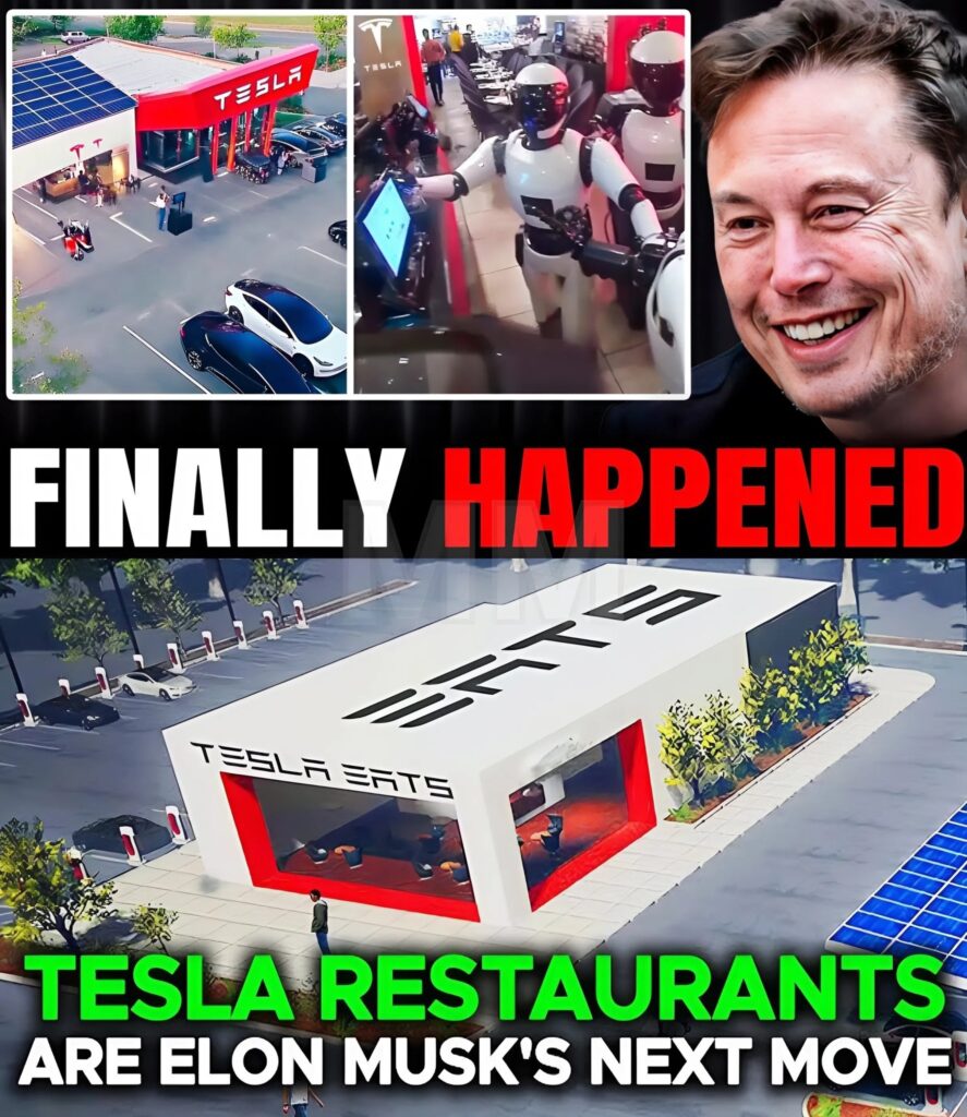 SHOCKING: Elon Musk's new Tesla restaurant could finally end McDonald's ...