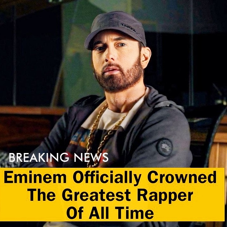 Eminem Officially Crowned The Greatest Rapper Of All Time - News