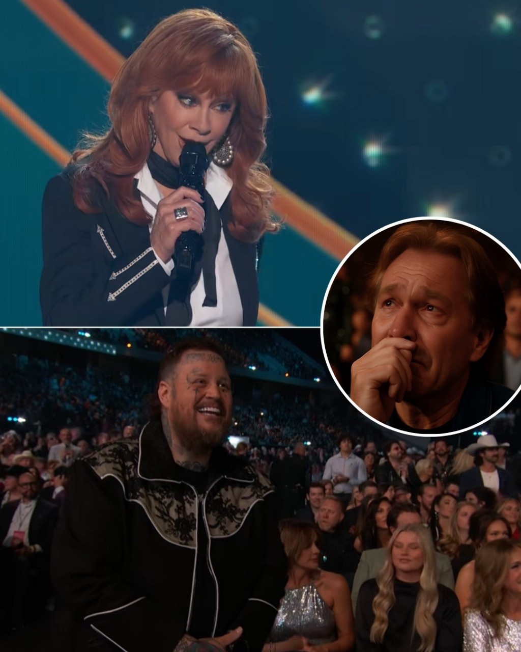 The lights went down. The crowd hushed. Reba McEntire stood alone on ...